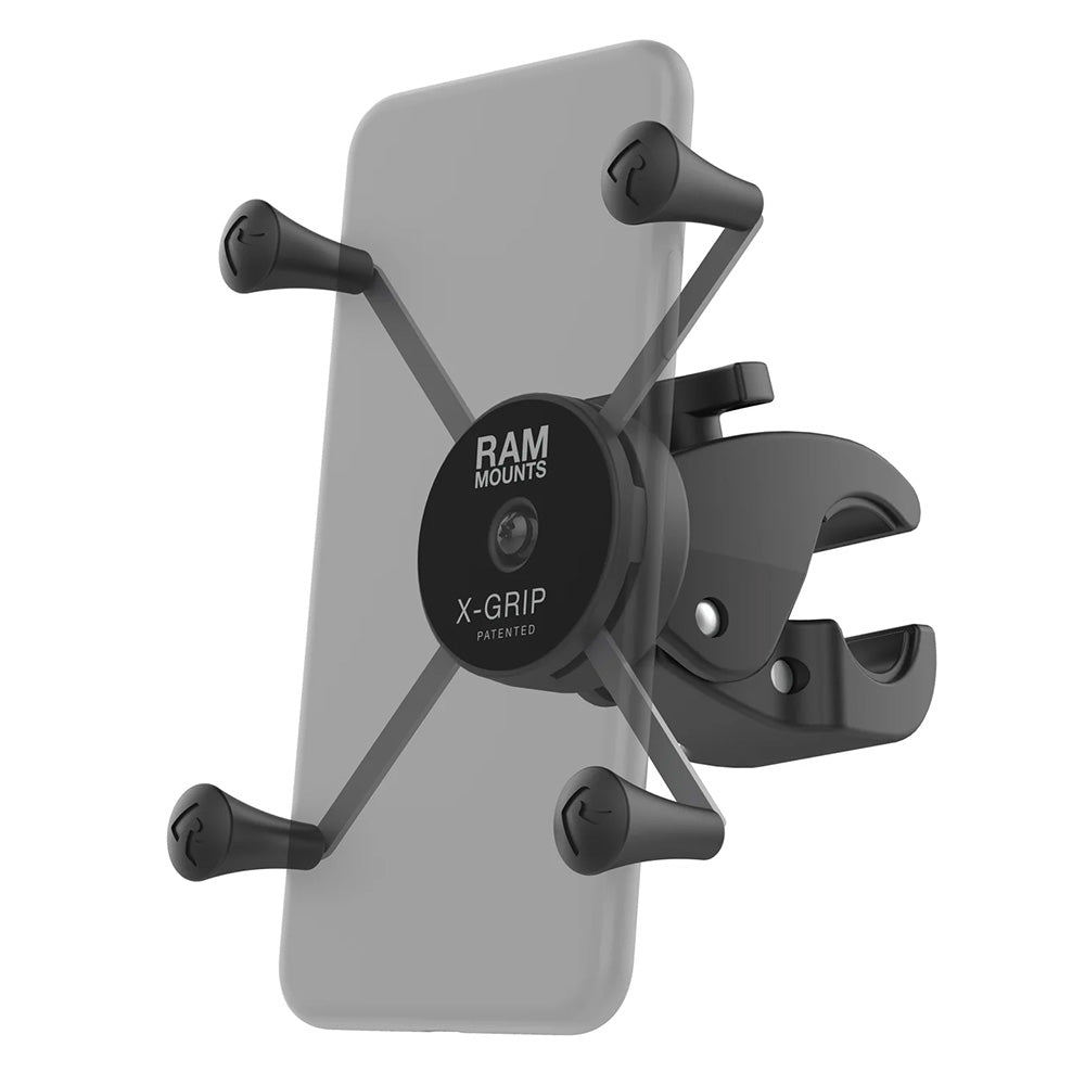 RAM® X-Grip® Phone Mount with Handlebar U-Bolt Base - Medium