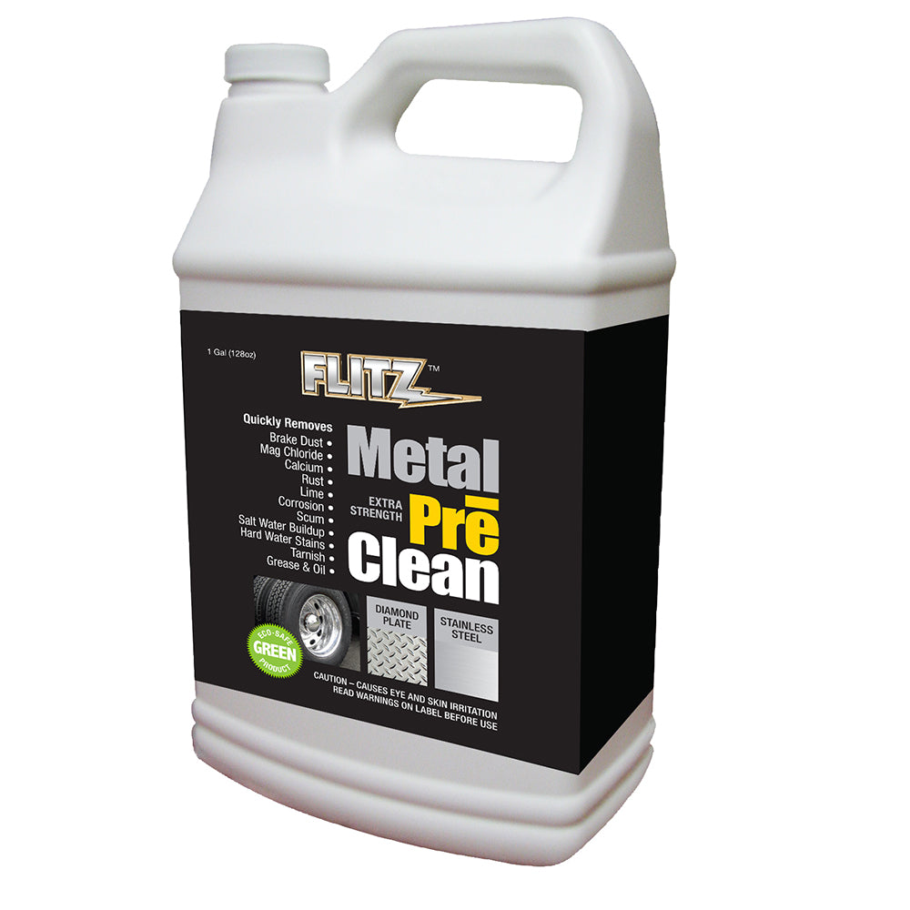 Flitz Metal PreClean All Metals Including Stainless Steel Gallon Refill AL  01710 – El Capitan Marine & Fishing Center