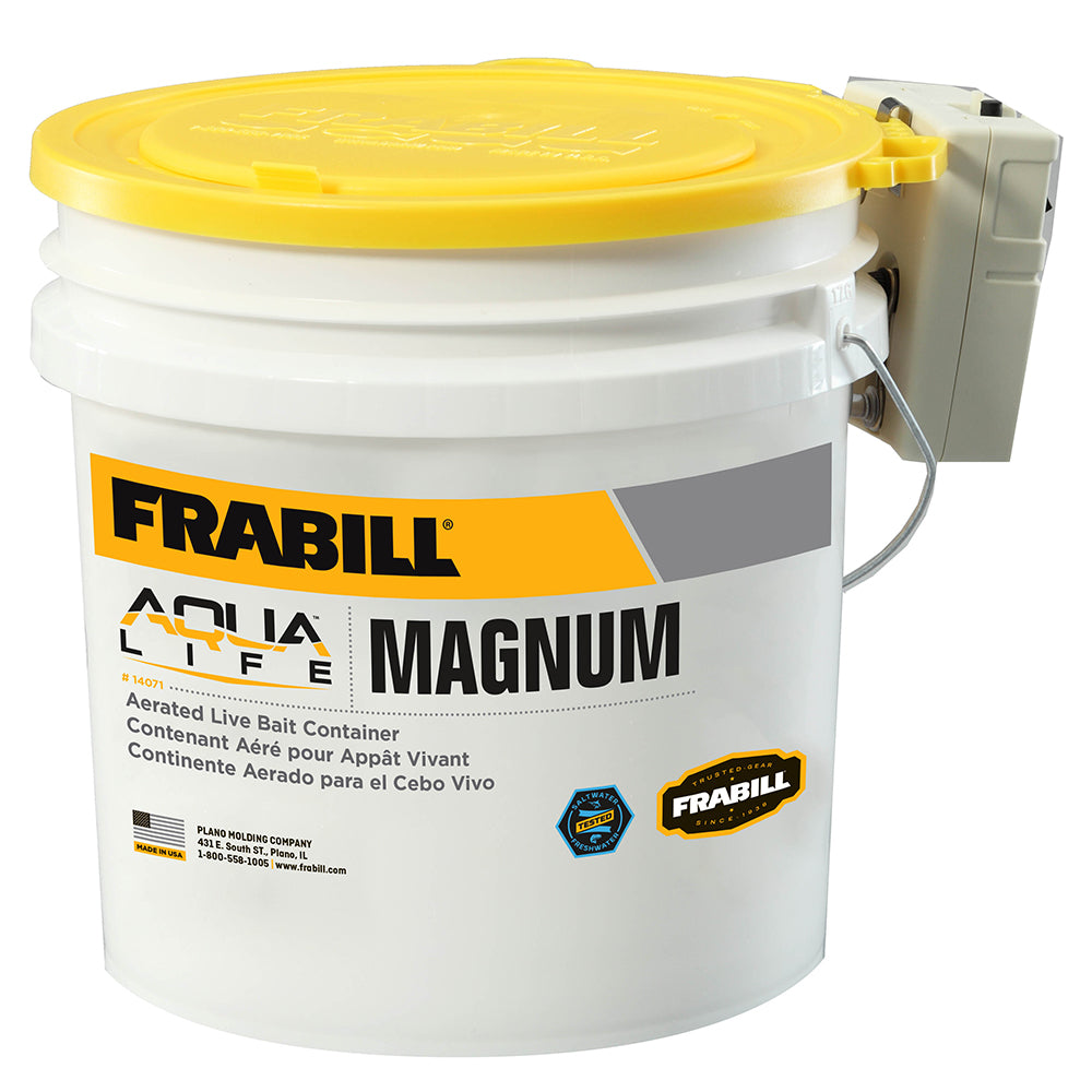 Frabill 4.25 Gal Magnum Bucket with Aerator