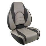 Springfield Fish Pro High Back Folding Seat - Charcoal/Grey [1041634-1]