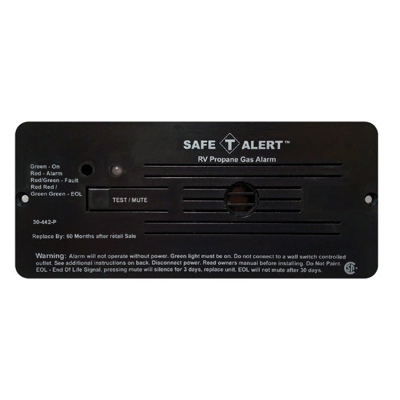 Safe-T-Alert 30 Series 12V RV Propane Alarm - Black [30-442-P-BL]