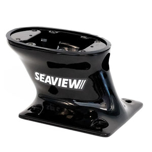 Seaview 5" Black Modular Mount - Forward Raked - 7"x7" Base Plate - Top Plate Required [PMF57M1BLK]