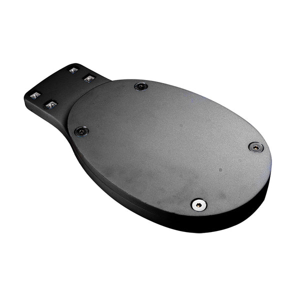 Seaview Modular Plate to Fit Searchlights  Thermal Cameras on Seaview Mounts Ending in M1 or M2 - Black [ADABLANKBLK]