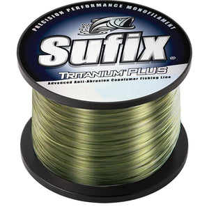 Sufix Tritanum Plus - 40lb - Dark Green - 1485 yds [696-240G]