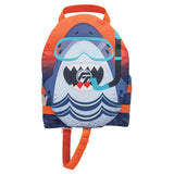 Full Throttle Child Water Buddies Life Vest - Shark - 30-50lbs Type III [104300-500-001-25]