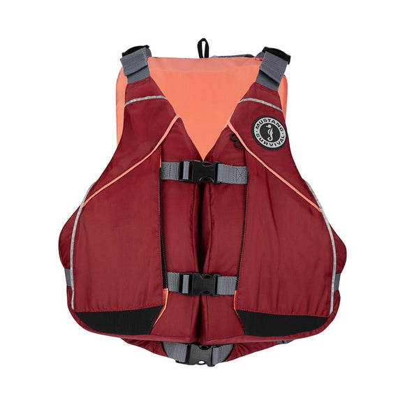 Mustang Women's Moxie Foam Life Vest - XL/XXL - Merlot/Coral [MV807502-857-XL/XXL]