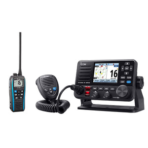 Icom M510 EVO 41 VHF w/NMEA 2000  FREE M25 Floating Handheld VHF Marine Radio - 5W - Blue [M510 EVO 41+M25-51]