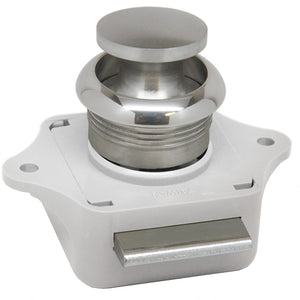 Sea-Dog Push Button Rim Latch - Stainless Steel/Plastic Housing [225300-1]