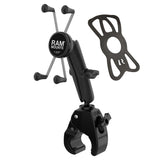 RAM Mount RAM X-Grip Large Phone Mount w/Tough-Claw Medium Clamp Base - Long [RAM-B-404-C-UN10U]