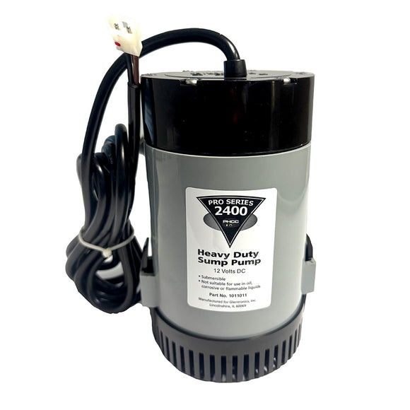 Johnson Pump Pro Series 2400 GPH Replacement Sump Pump - 12V - 2400GPH w/10' Lift, 1.5