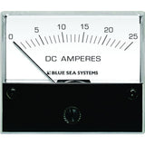 Amperímetro analógico de CC Blue Sea 8005 - Cara de 2-3/4", 0-25 amperios de CC [8005]