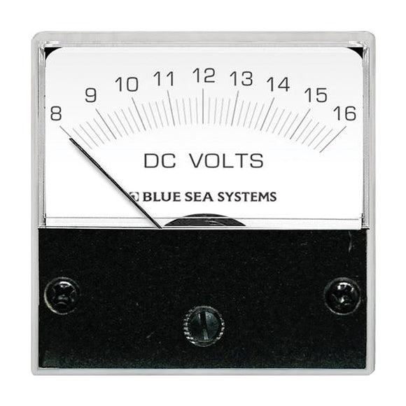 Blue Sea 8028 DC Microvoltímetro analógico - Cara de 2