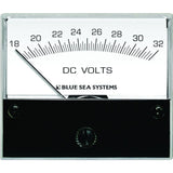 Voltímetro analógico Blue Sea 8240 DC - Cara de 2-3/4", 18-32 voltios DC [8240]
