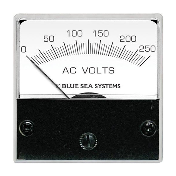 Blue Sea 8245 AC Microvoltímetro analógico - Cara de 2