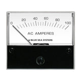 Amperímetro analógico de CA Blue Sea 8258 - Cara de 2-3/4", 0-100 amperios de CA [8258]