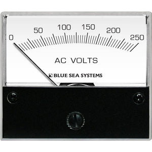 Voltímetro analógico Blue Sea 9354 AC 0-250 voltios AC [9354]