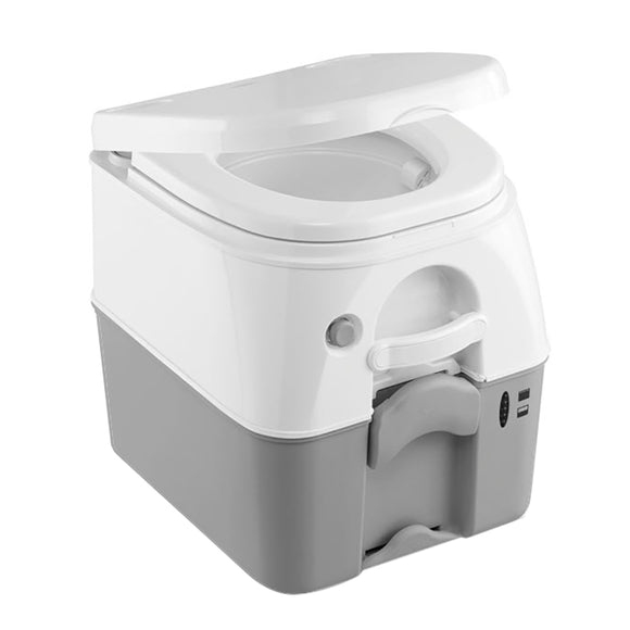 Dometic 975 MSD Portable Toilet w/Mounting Brackets - 5 Gallon - Grey [301197506]