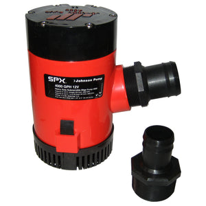 Johnson Pump 4000 GPH Bomba de achique 1-1/2" Puerto de descarga 12V [40004]