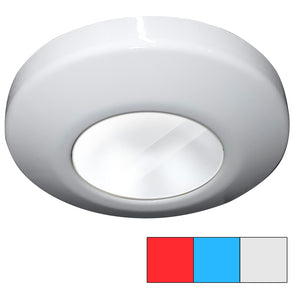 i2Systems Profile P1120 Tri-Light Surface Light - Rojo, blanco frío azul - Acabado blanco [P1120Z-31HAE]