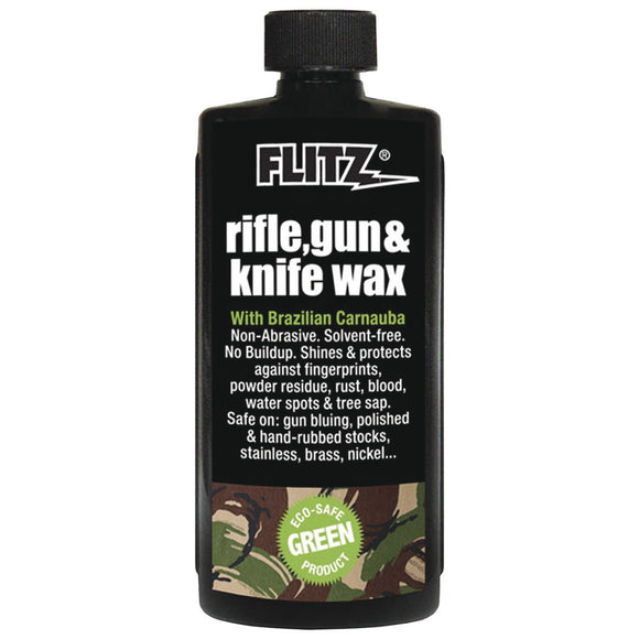 Cera para rifles, pistolas y cuchillos Flitz - 7.6 oz. Botella [GW 02785]