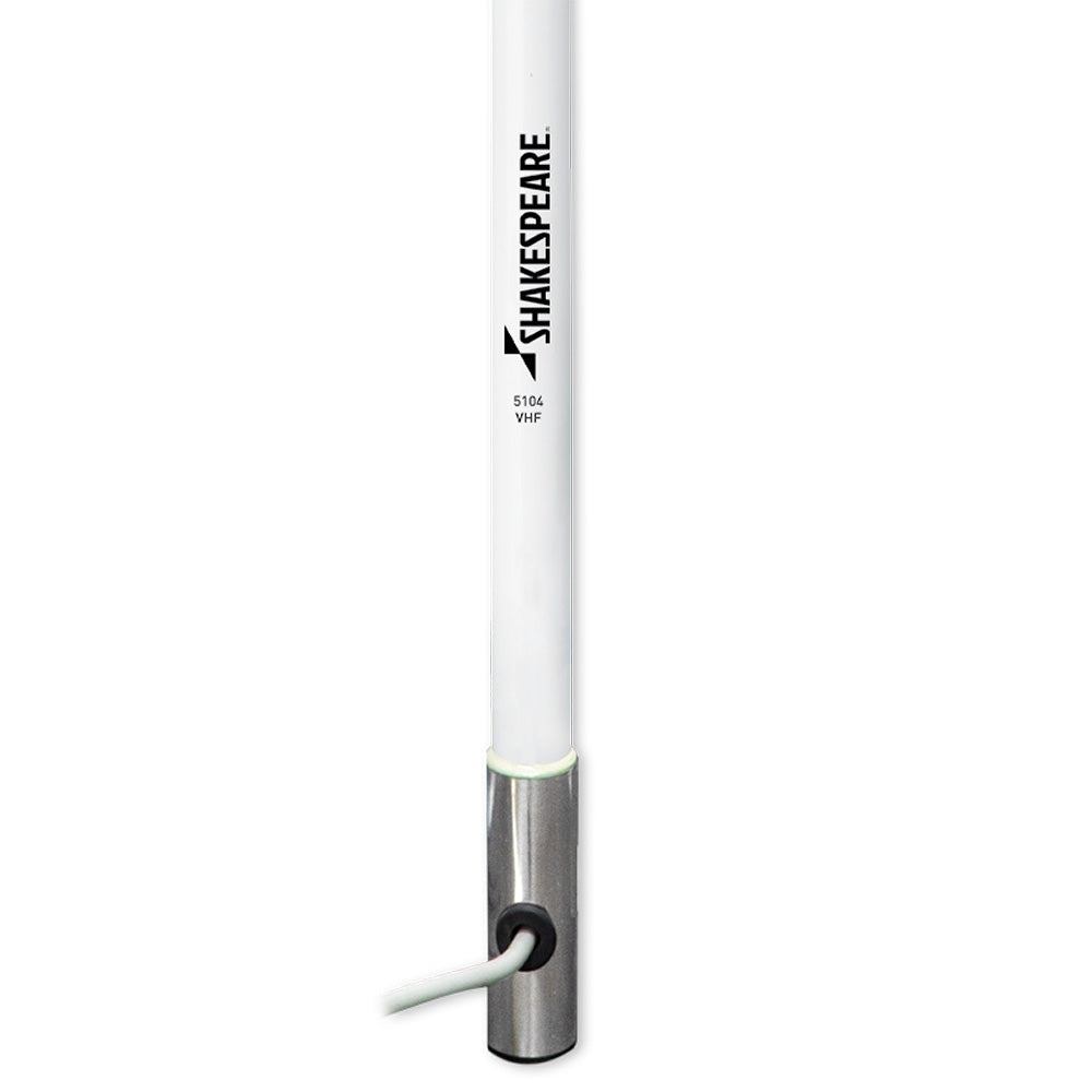 Shakespeare 5104 VHF 4 Antenna 5104 – El Capitan Marine Shakespeare 5104 VHF 4 Antenna 5104 – El Capitan Marine