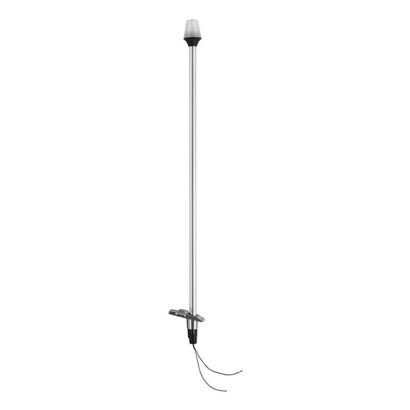 Attwood Stowaway Light con base enchufable de 2 pines - 2 millas - 24