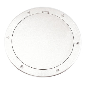 Beckson 6" Smooth Center Pry-Out Deck Plate - Blanco [DP61-W]