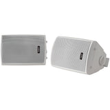 Cajas acústicas marinas compactas FUSION de 4" (par) blancas [MS-OS420]