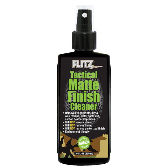 Limpiador de acabado mate Flitz Tactical - Spray de 7.6 oz [TM 81585]