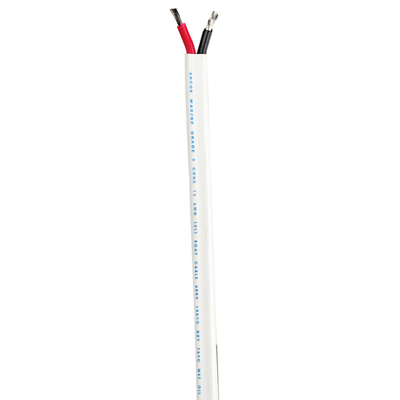 Cable dúplex estándar Ancor - Plano 6/2 - 2x13 mm - Rojo/Negro - 100' [120710]