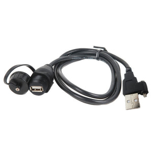 Conector USB FUSION con tapa impermeable [MS-CBUSBFM1]