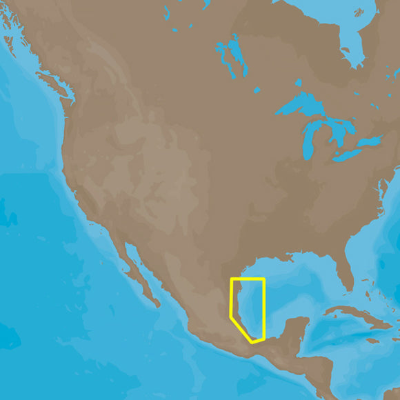 C-MAP  4D NA-D946 Brownsville, TX to Coatzacoalcos, MX [NA-D946]