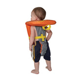 Chaleco de seguridad para bebés Full Throttle - Infantes hasta 30 libras - Naranja/Gris [104000-200-000-14]