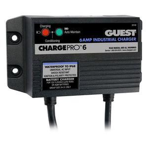 Guest 6A/12V 1 Bank 120V Input Cargador de batería integrado [28106]