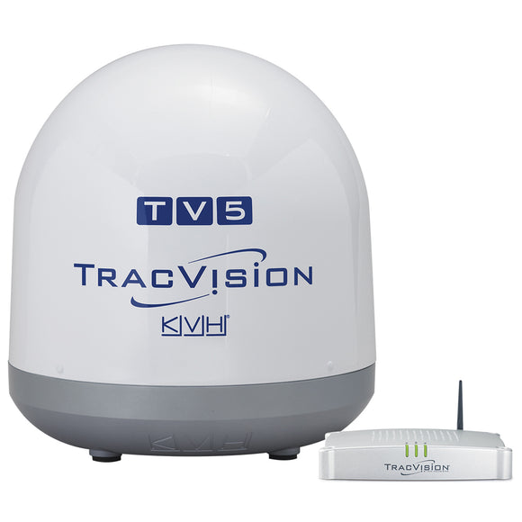 KVH TracVision TV5 - Lineal y Sky México con desviación automática y GPS [01-0364-34]