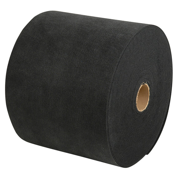 Rollo de alfombra CE Smith - Negro - 18