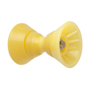 CE Smith Ensamblaje de rodillo de campana de arco de 4" - TPR amarillo [29301]