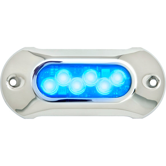 Luz LED subacuática Attwood Light Armor - 6 LED - Azul [65UW06B-7]