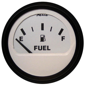 Medidor de nivel de combustible Faria Euro White 2" (E-1/2-F) [12901]