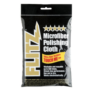 Flitz Microfiber Polishing Cloth - 16" x 16" - Single Bag [MC200]