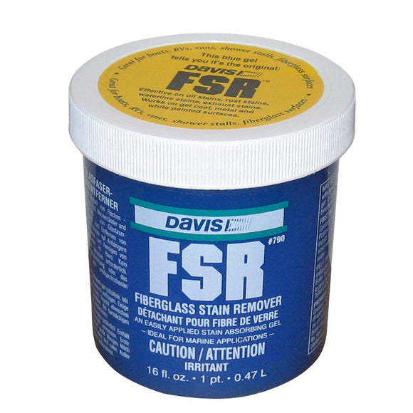 Quitamanchas de fibra de vidrio Davis FSR - 16 oz [790]