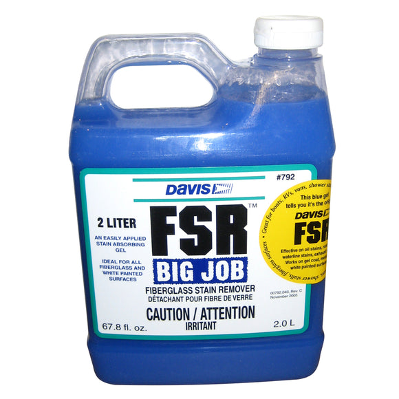 Quitamanchas de fibra de vidrio Davis FSR Big Job - 2 litros [792]