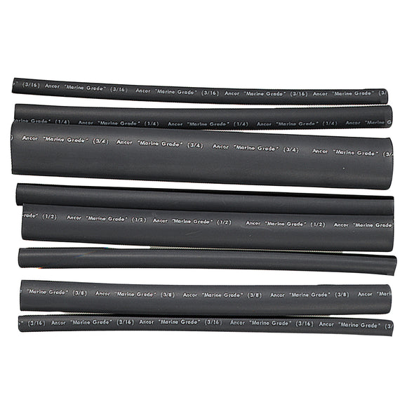 Ancor Adhesive Lined Heat Shrink Tubing - Assorted 8-Pack, 6