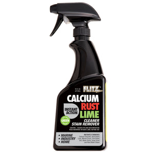 Flitz Instant Calcium, Rust & Lime Remover - 16oz Spray Bottle [CR 01606]