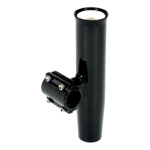 Lee's Clamp-On Rod Holder - Aluminio negro - Montaje horizontal - Se adapta a tubería OD de 1.050" [RA5201BK]