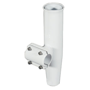 Lee's Clamp-On Rod Holder - Aluminio blanco - Montaje horizontal - Se adapta a tubería OD de 1.315" [RA5202WH]