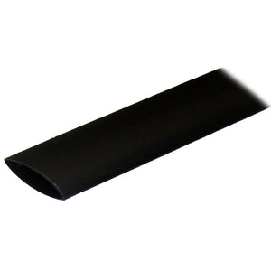 Tubo termorretráctil con revestimiento adhesivo Ancor (ALT) - 1" x 48" - 1 paquete - Negro [307148]