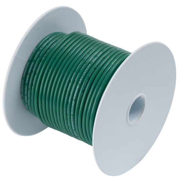 Ancor Green 18 AWG Tinned Copper Wire - 100' [100310]