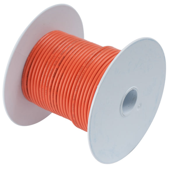 Ancor Orange 18 AWG Tinned Copper Wire - 100' [100510]