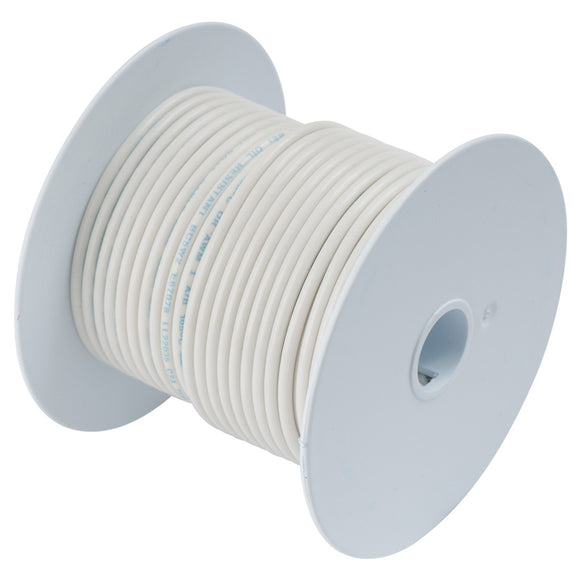 Ancor White 18 AWG Tinned Copper Wire - 35' [180903]